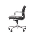 Sodoben Eames mehko blazinico Leather Management stol